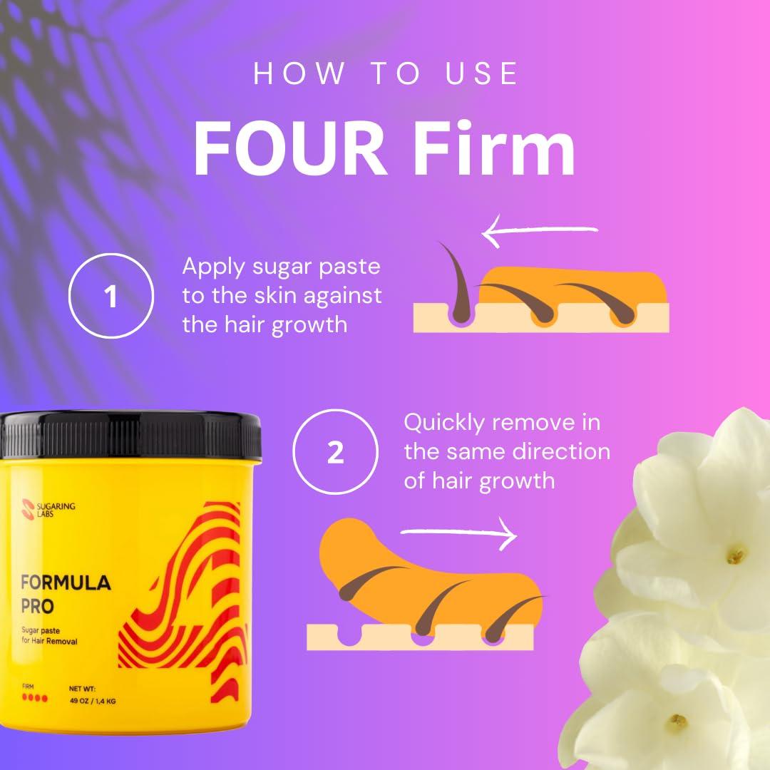 Pasta de Azúcar Formula Pro Firme 1.39 kg para Depilación