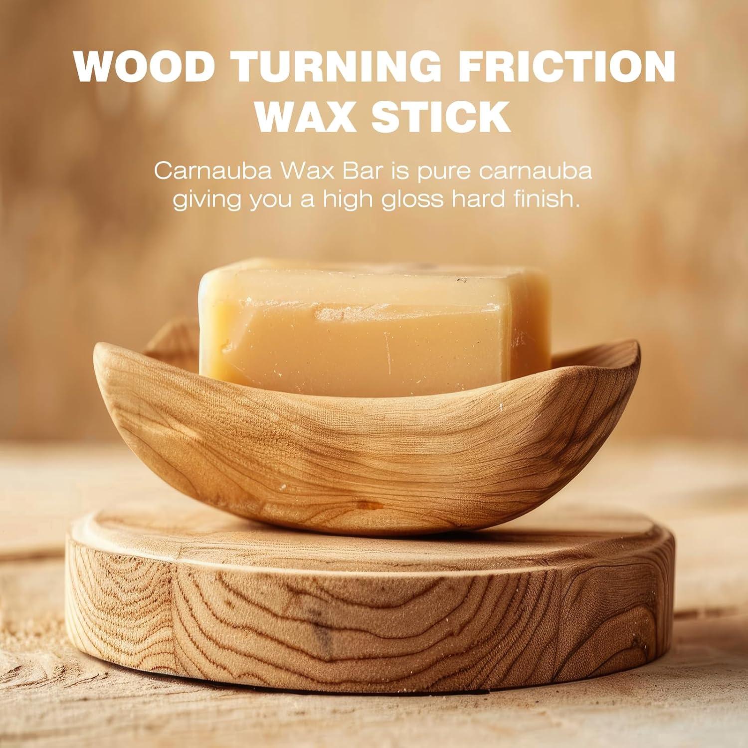 Cera de Carnauba Pura LIIZOUSUDA para Acabado de Madera 79.4g