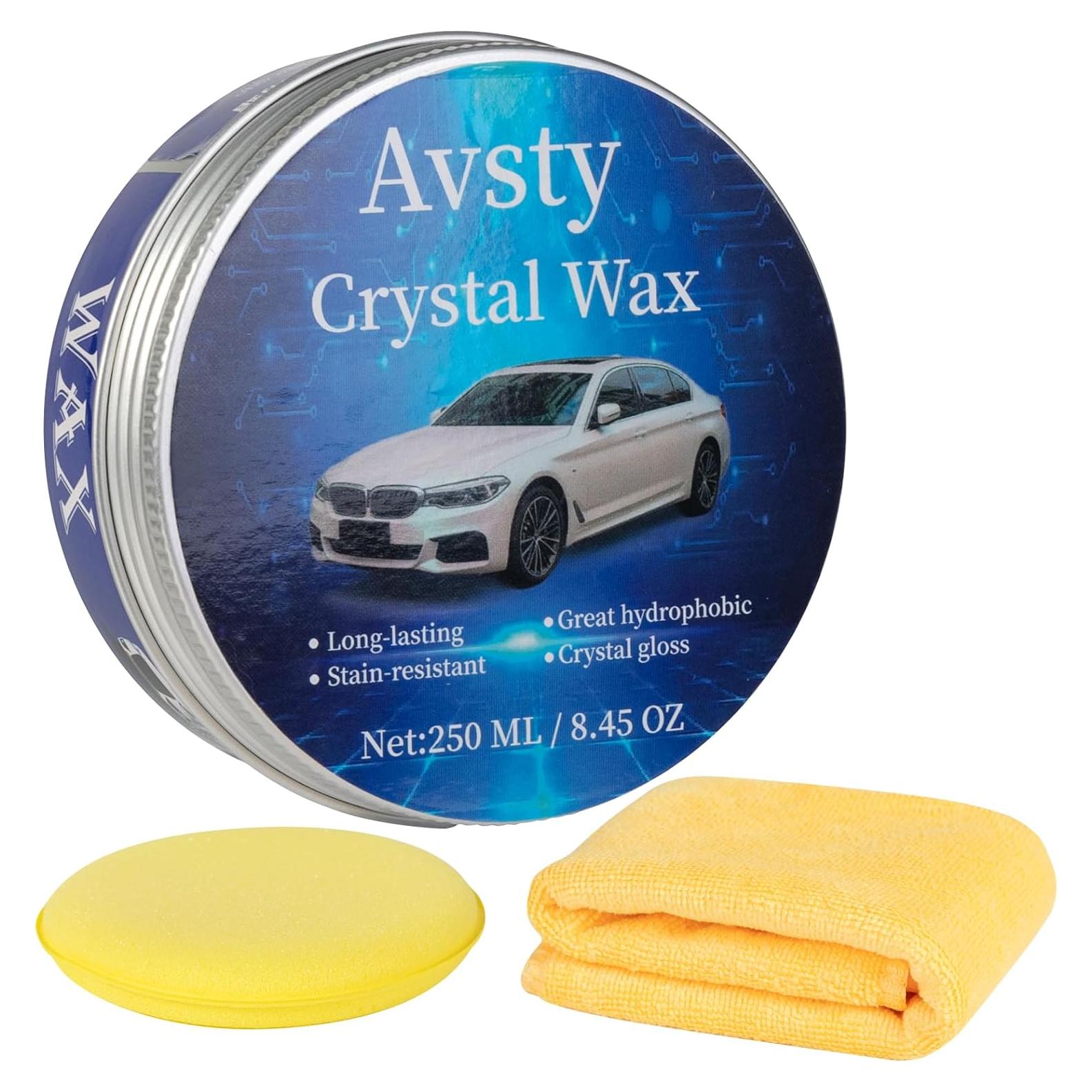 Cera para Automóviles Avsty 240g - Protección Brillo Larga Duración