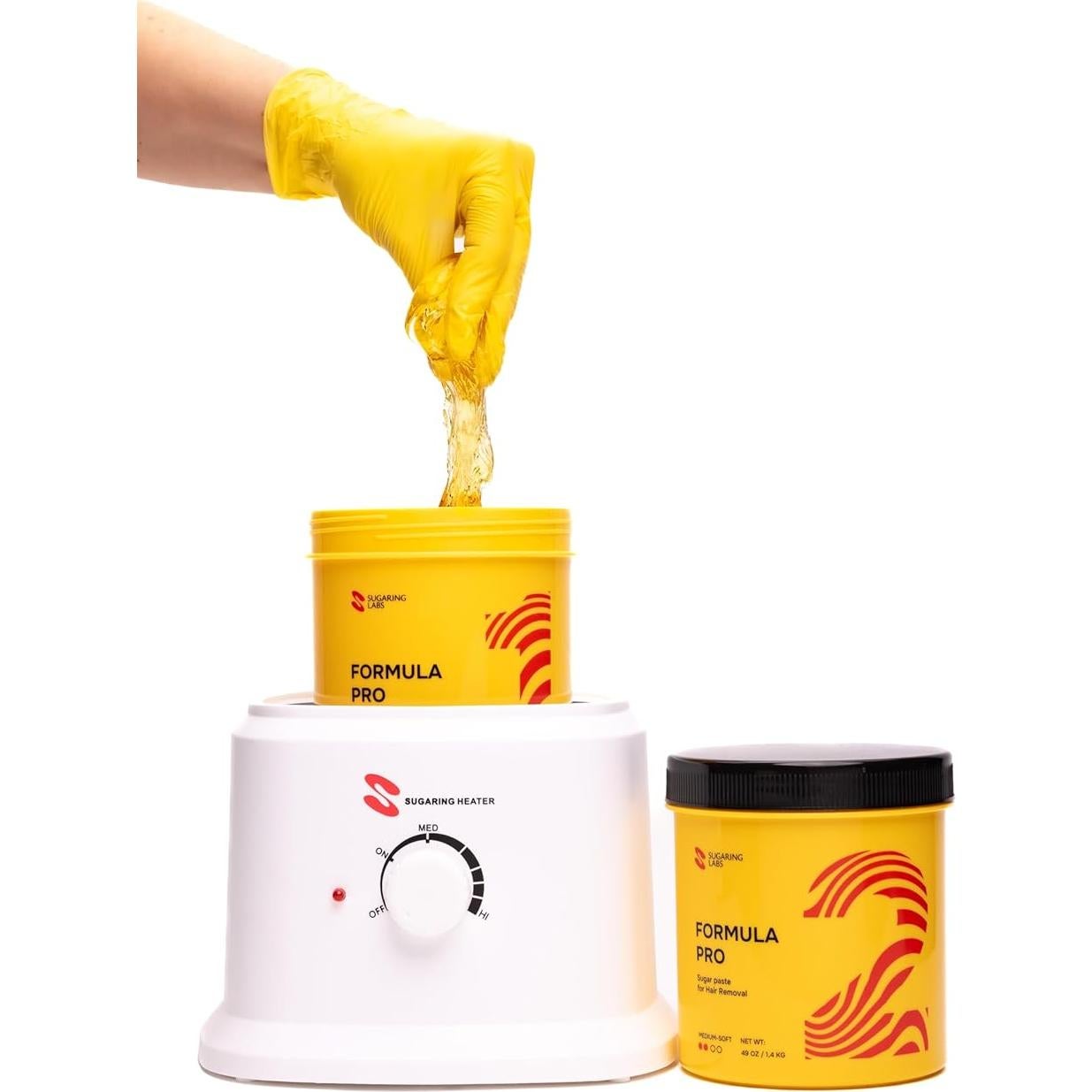 Pasta de Azúcar FORMULA PRO 1388g para Depilación Suave-Media