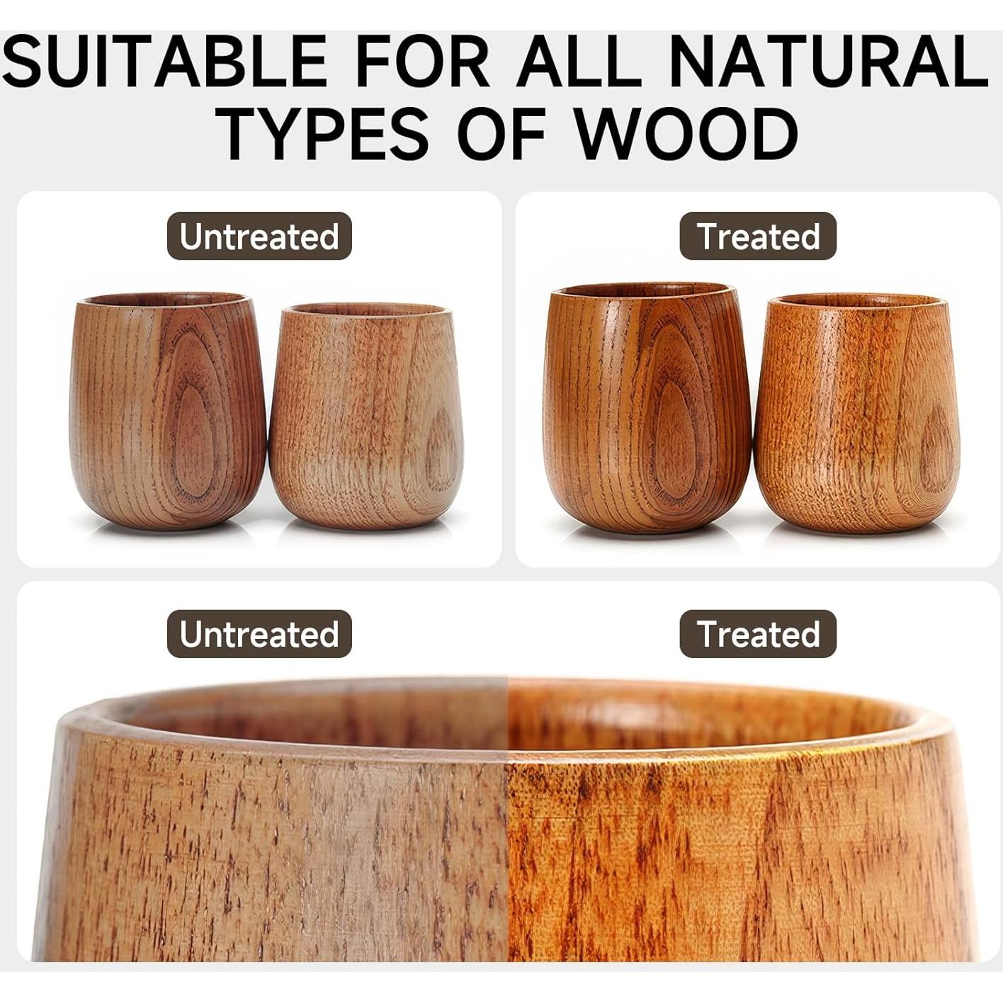 Pulidor de Madera Mollor 396g Cera de Abeja Natural con Esponjas