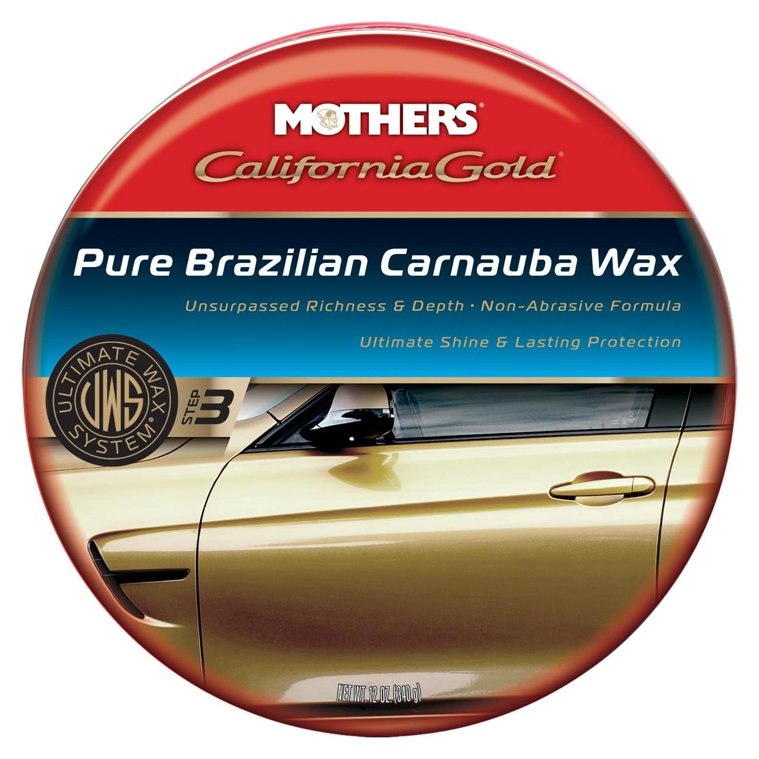 Cera de Carnauba Pura Brasileña Mothers 05550 - 340 g
