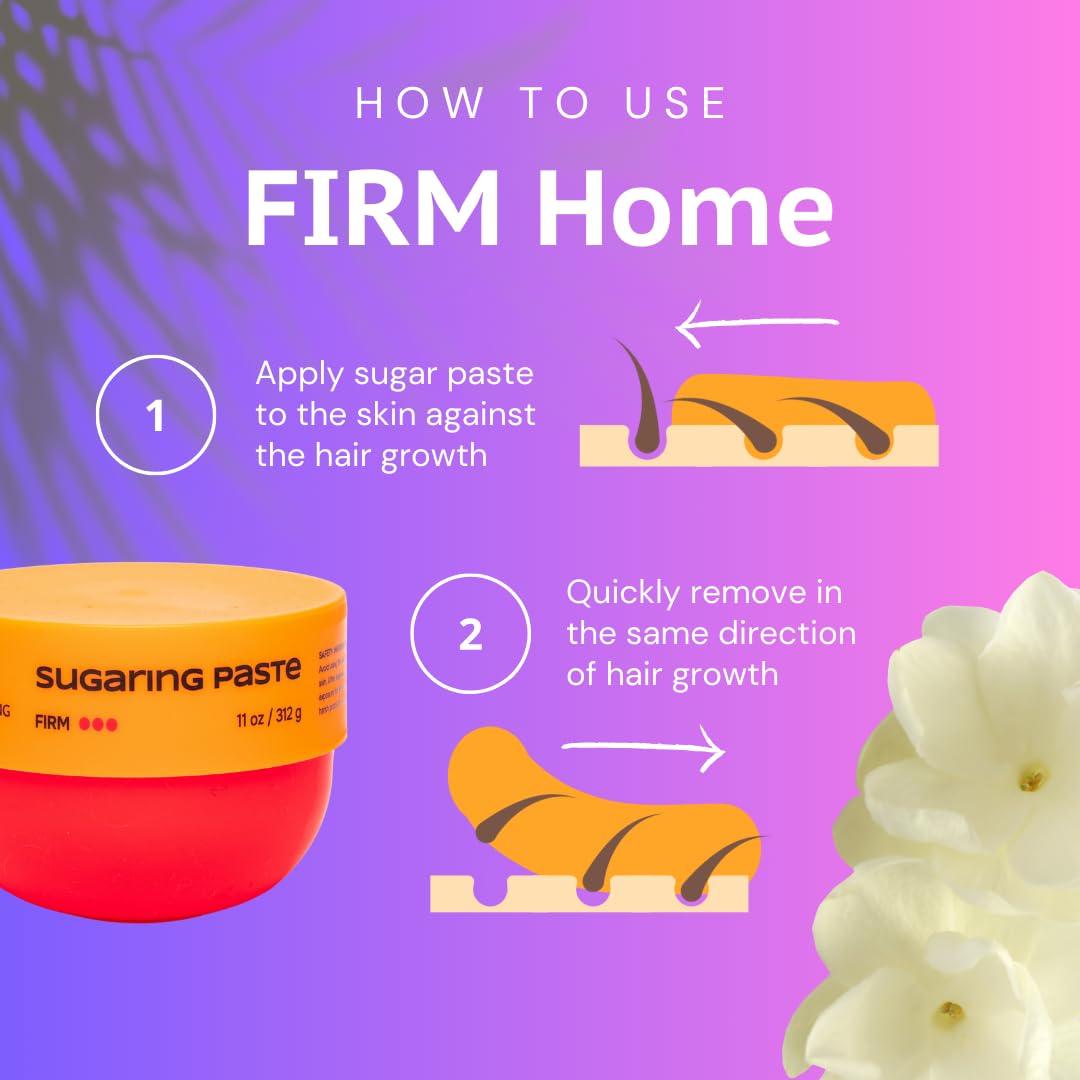 Pasta de Azúcar Firme Sugaring Labs 312g para Depilación