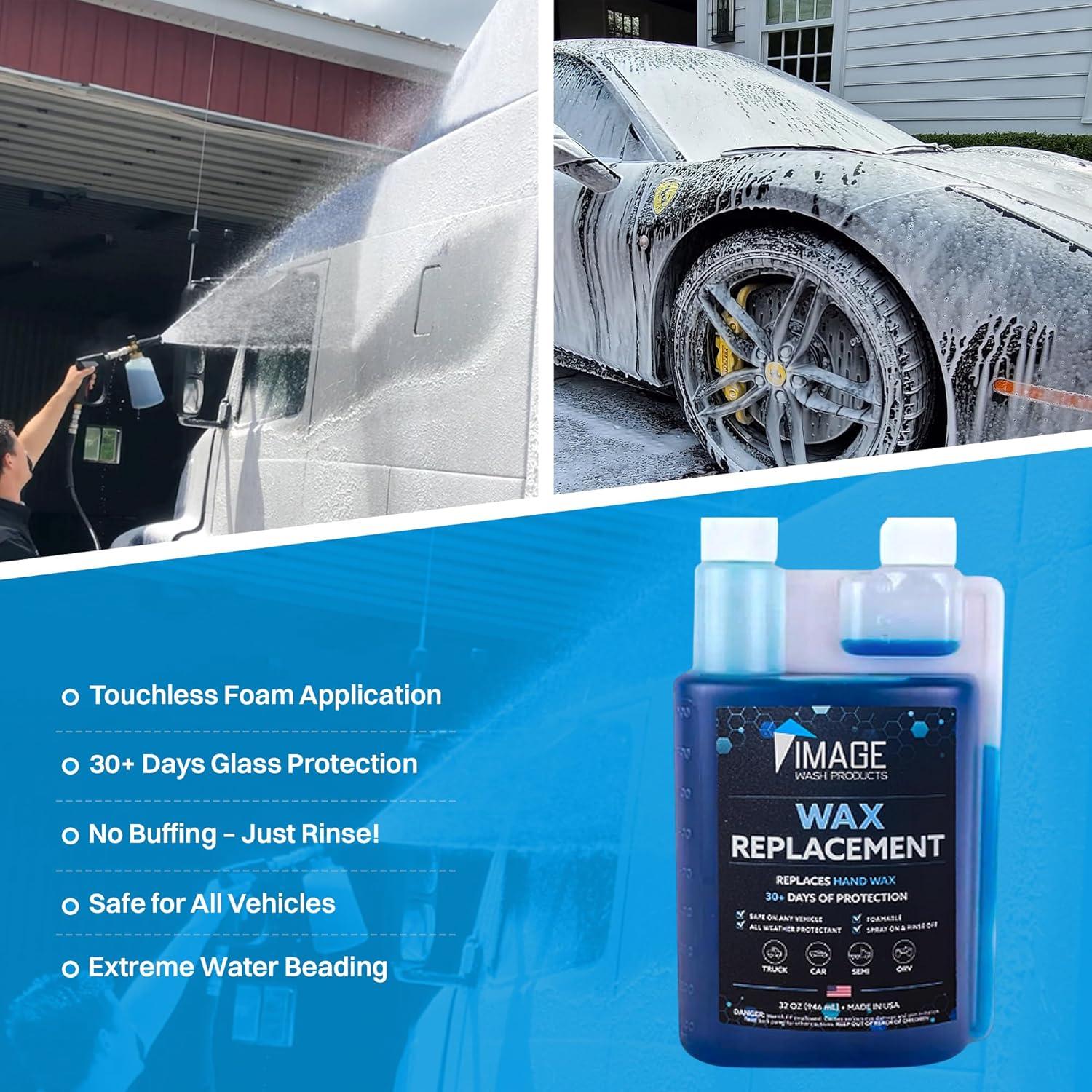 Cera Espumable Image Wash 946ml para Autos y Camiones