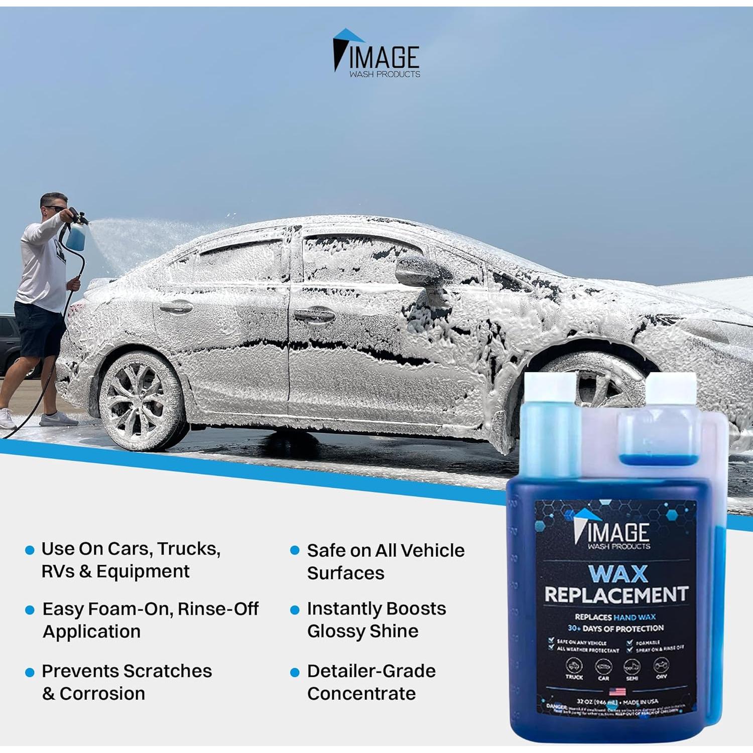 Cera Espumable Image Wash 946ml para Autos y Camiones