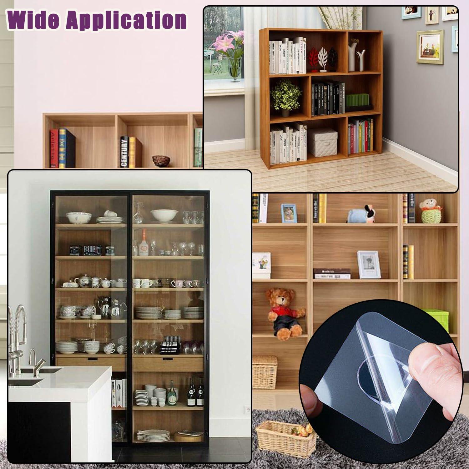 20 Soportes Adhesivos de Estante LonlyEagle 7.26 kg 10.16 cm