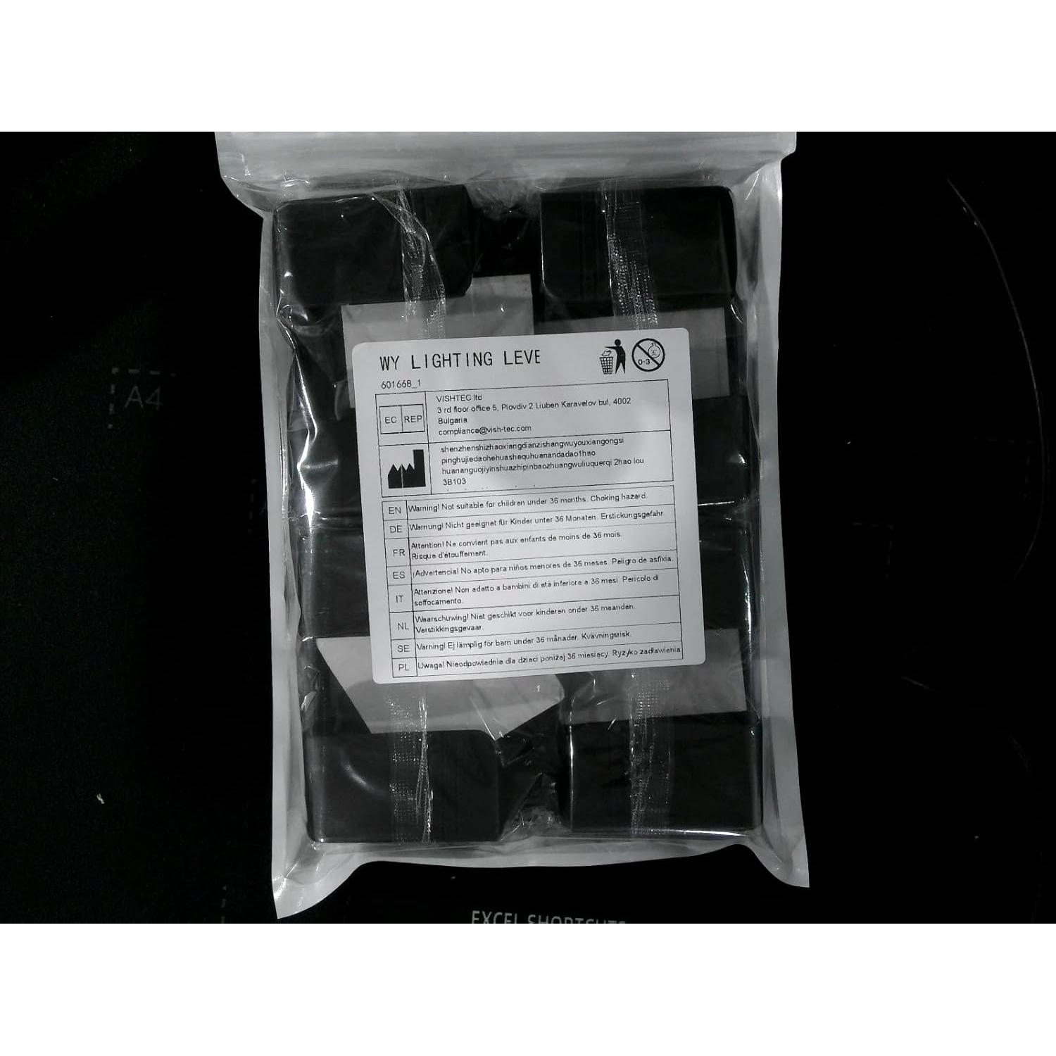 Soporte de Teléfono Montado en Pared WY LIGHTING LEVEL - 4 Piezas, Autoadhesivo, Compatible con Smartphones