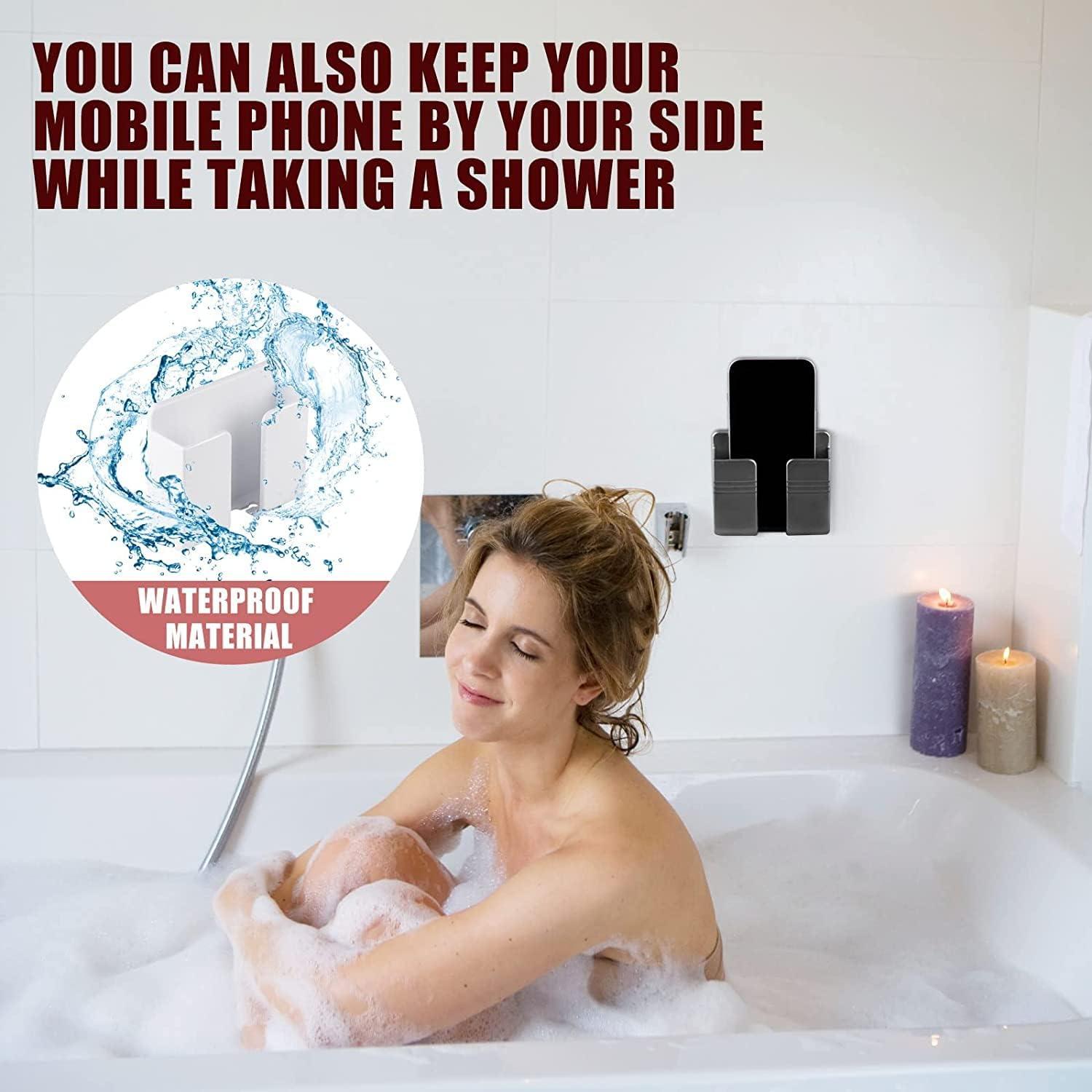 Soporte de Teléfono Montado en Pared CEI&BP 2Pcs Blanco