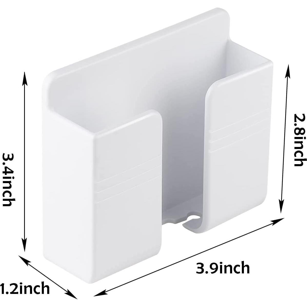 Soporte de Teléfono Montado en Pared CEI&BP 2Pcs Blanco