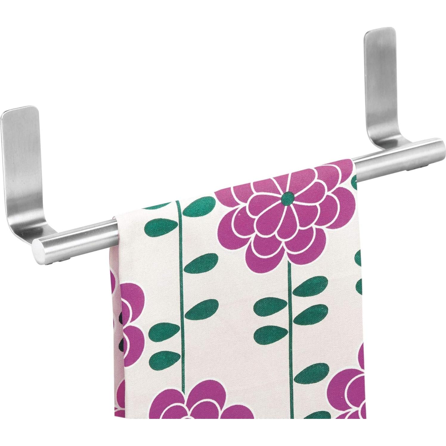 Soporte de Toalla Autoadhesivo InterDesign 82700 Acero Inoxidable