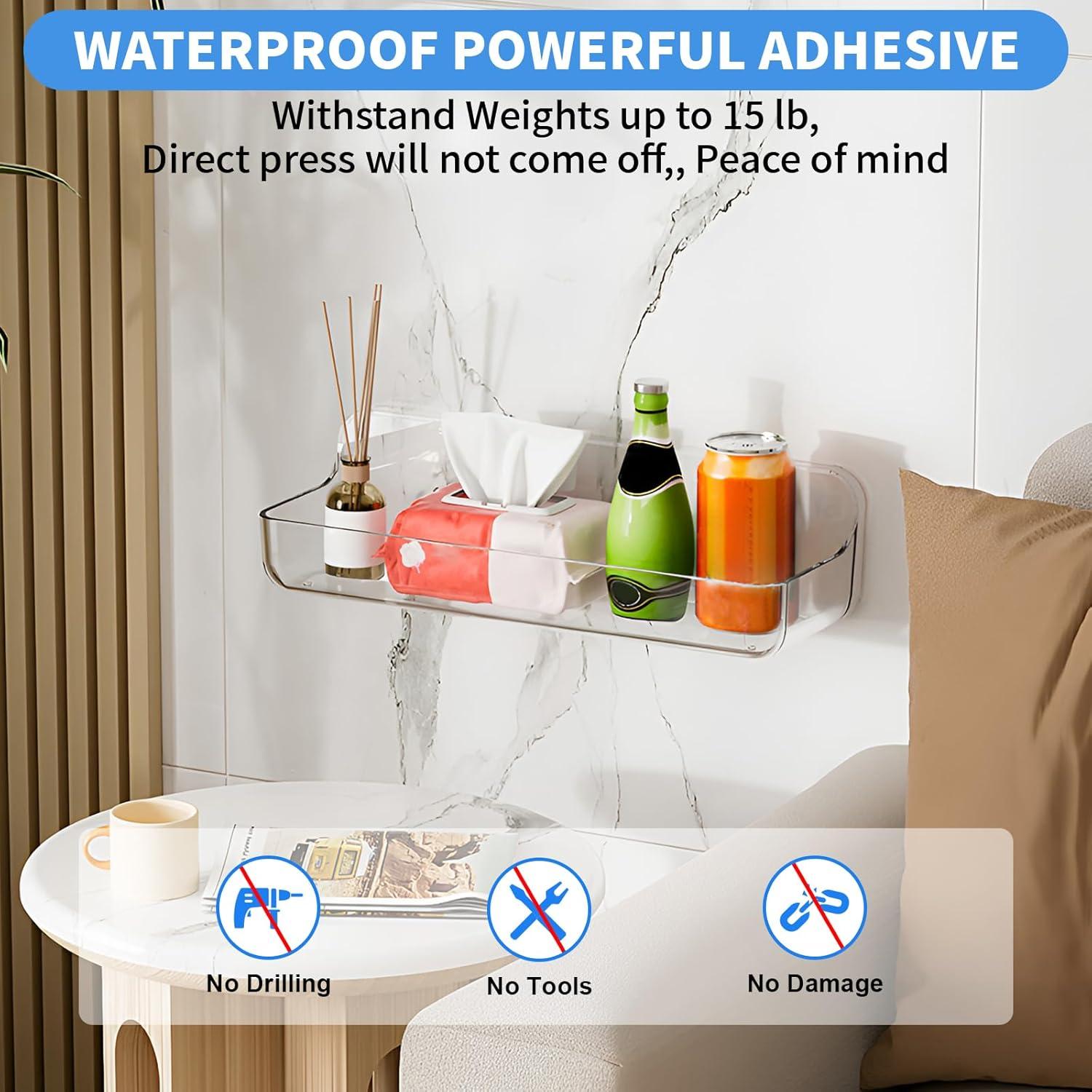 Organizador de Pared Acrílico Transparente Diesisa - 2 Piezas