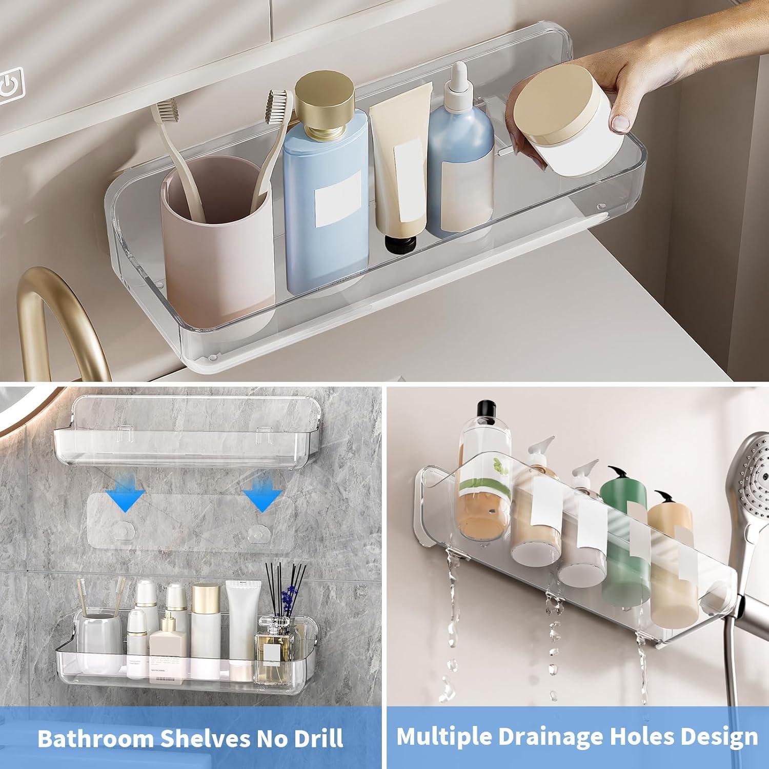 Organizador de Pared Acrílico Transparente Diesisa - 2 Piezas