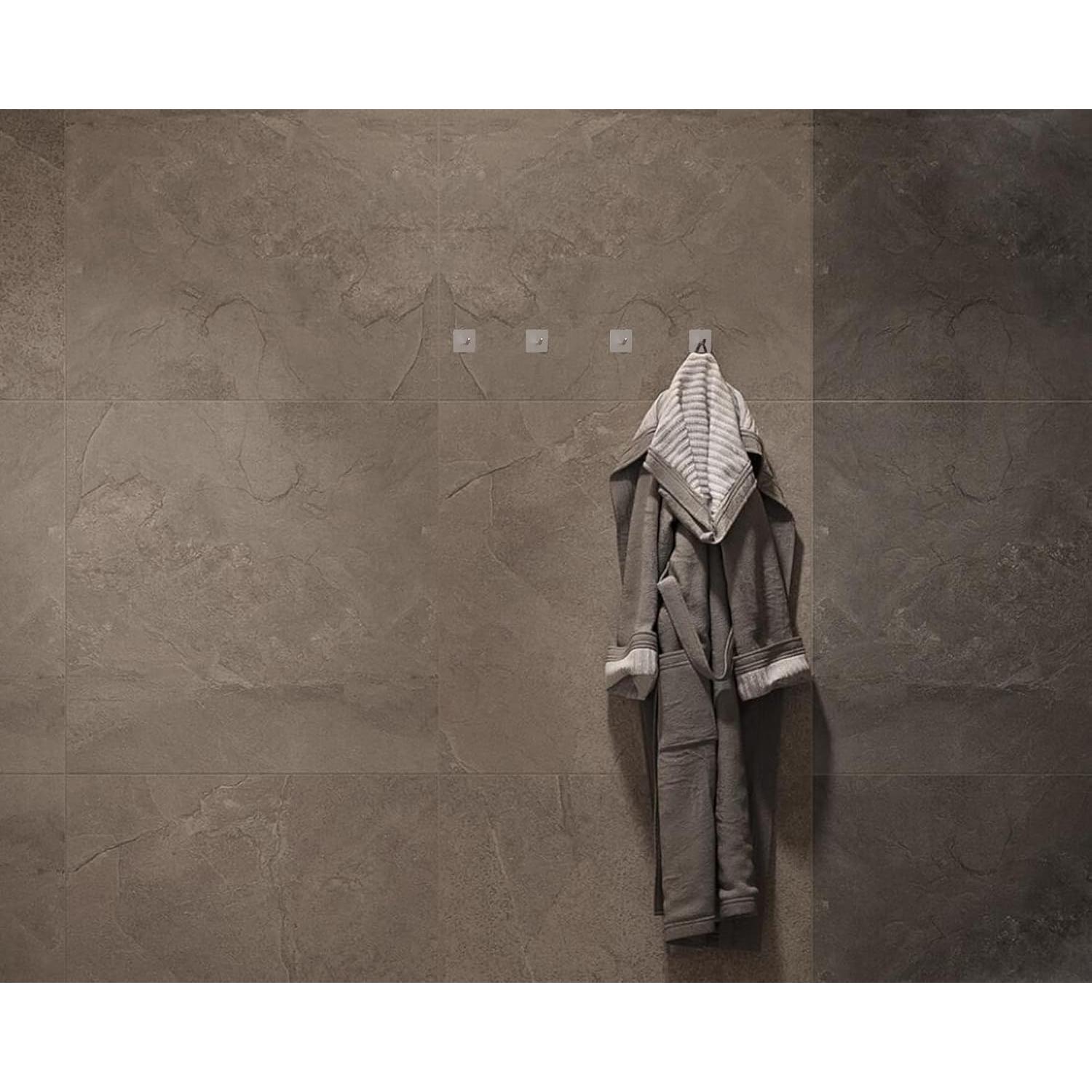 Ganchos Adhesivos VIVII 6 Pack Acero Inoxidable 1.36 kg