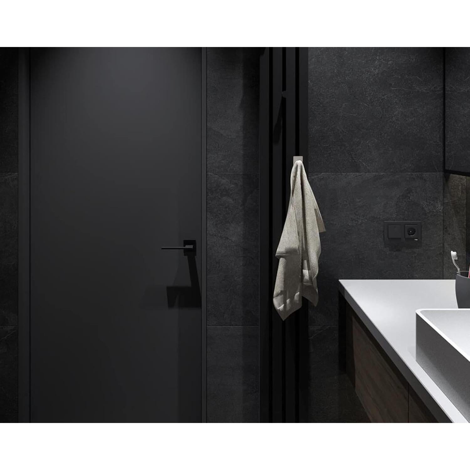 Ganchos Adhesivos VIVII 6 Pack Acero Inoxidable 1.36 kg