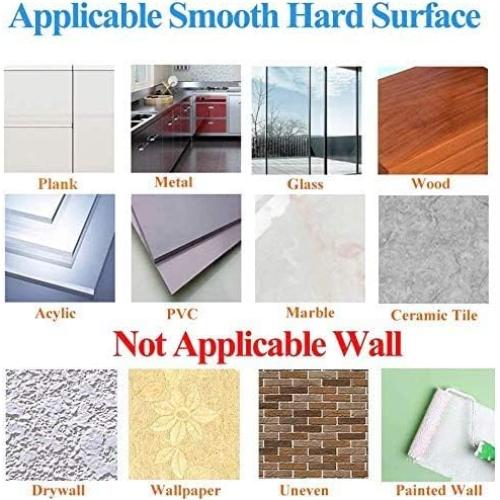 Ganchos Adhesivos FOTYRIG 4-Pack Acero Inoxidable 6.8kg