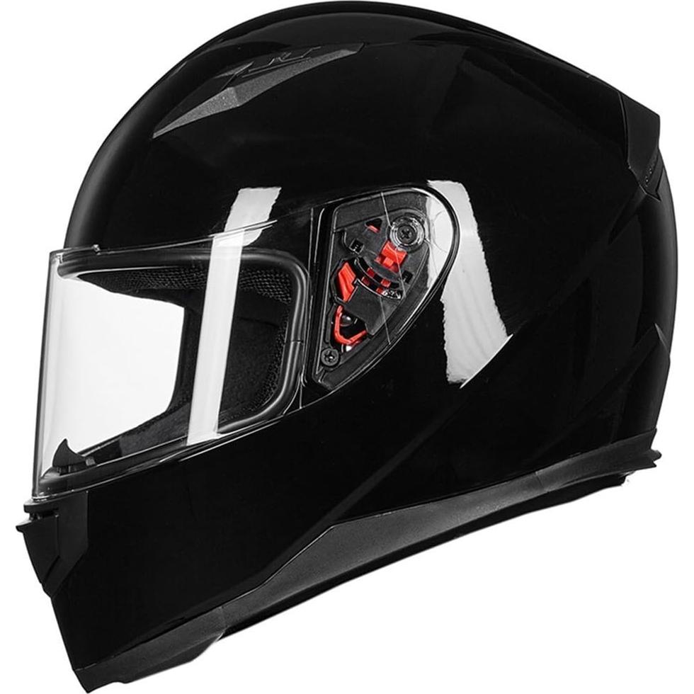 ILM Full Face Motorcycle Street Bike Helmet with Removable Winter Neck Scarf + 2 Visors DOT Model-JK313