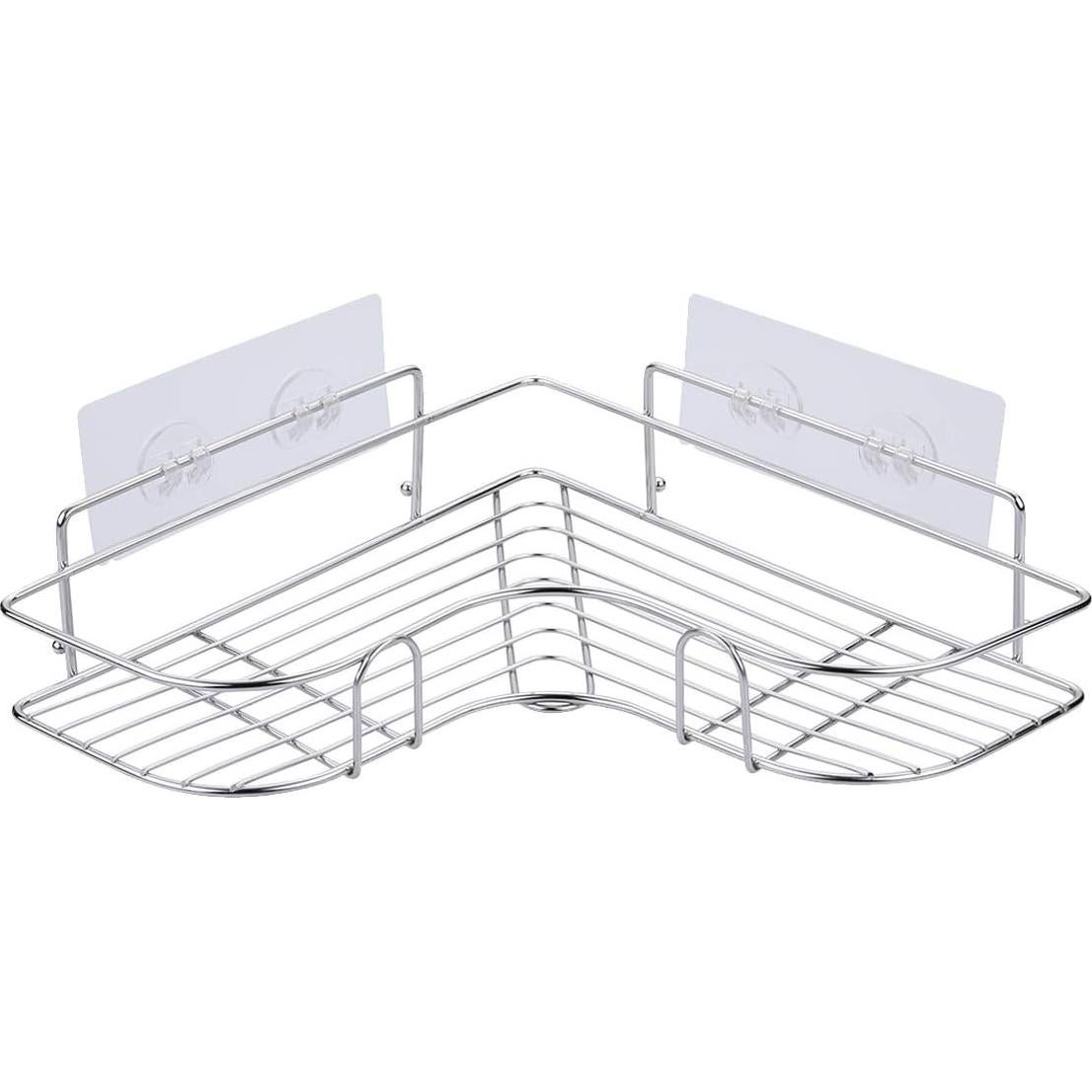 Ganchos Adhesivos para Ducha LAIGOO 8 Pcs Reemplazo 13.97x5.99 cm