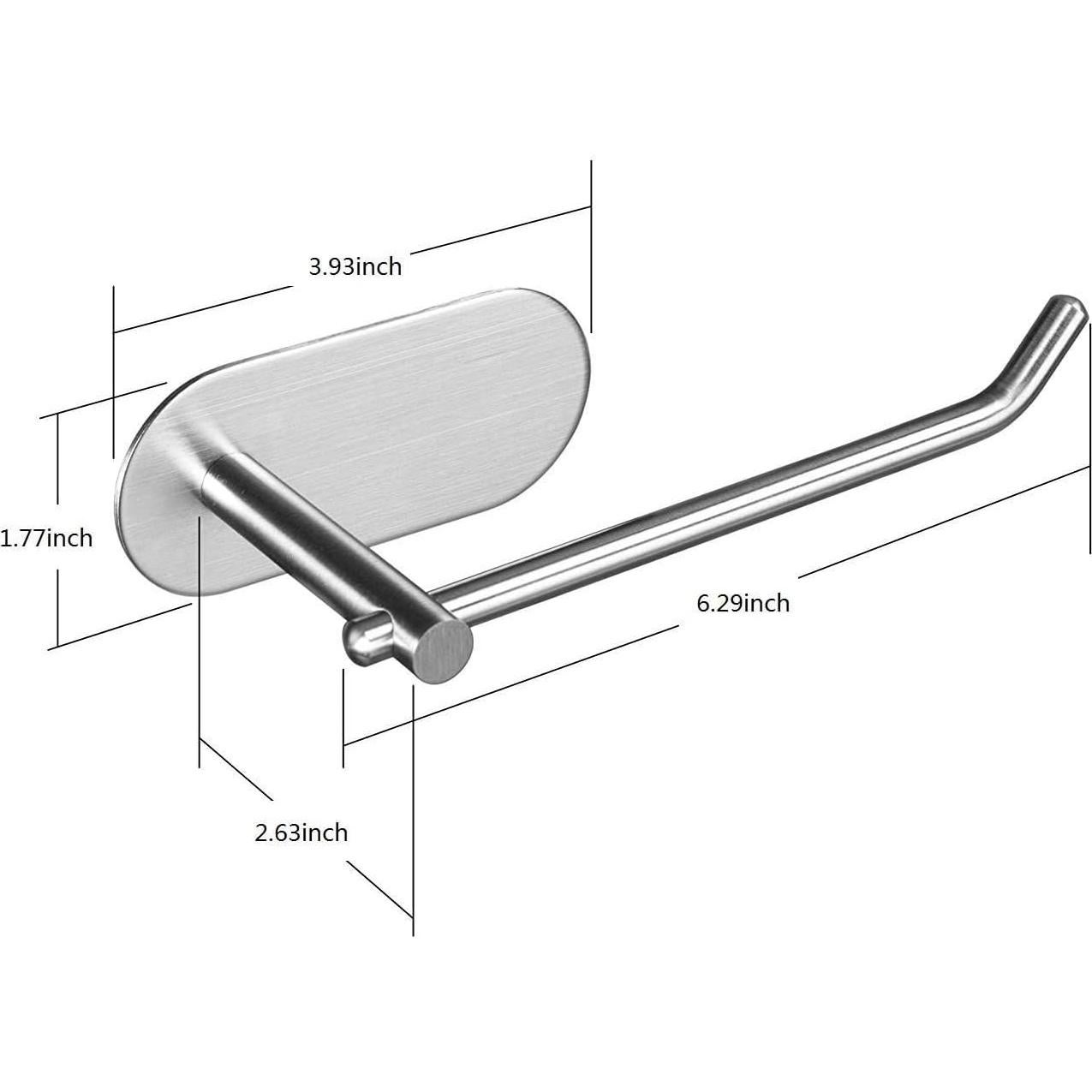 Soporte para Toalla Autoadhesivo ZUNTO Acero Inoxidable 15.98 cm