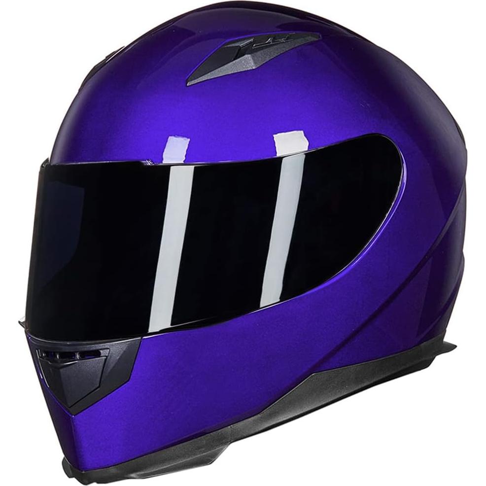 Casco de Moto ILM JK313 con 2 Visores y Bufanda Invierno