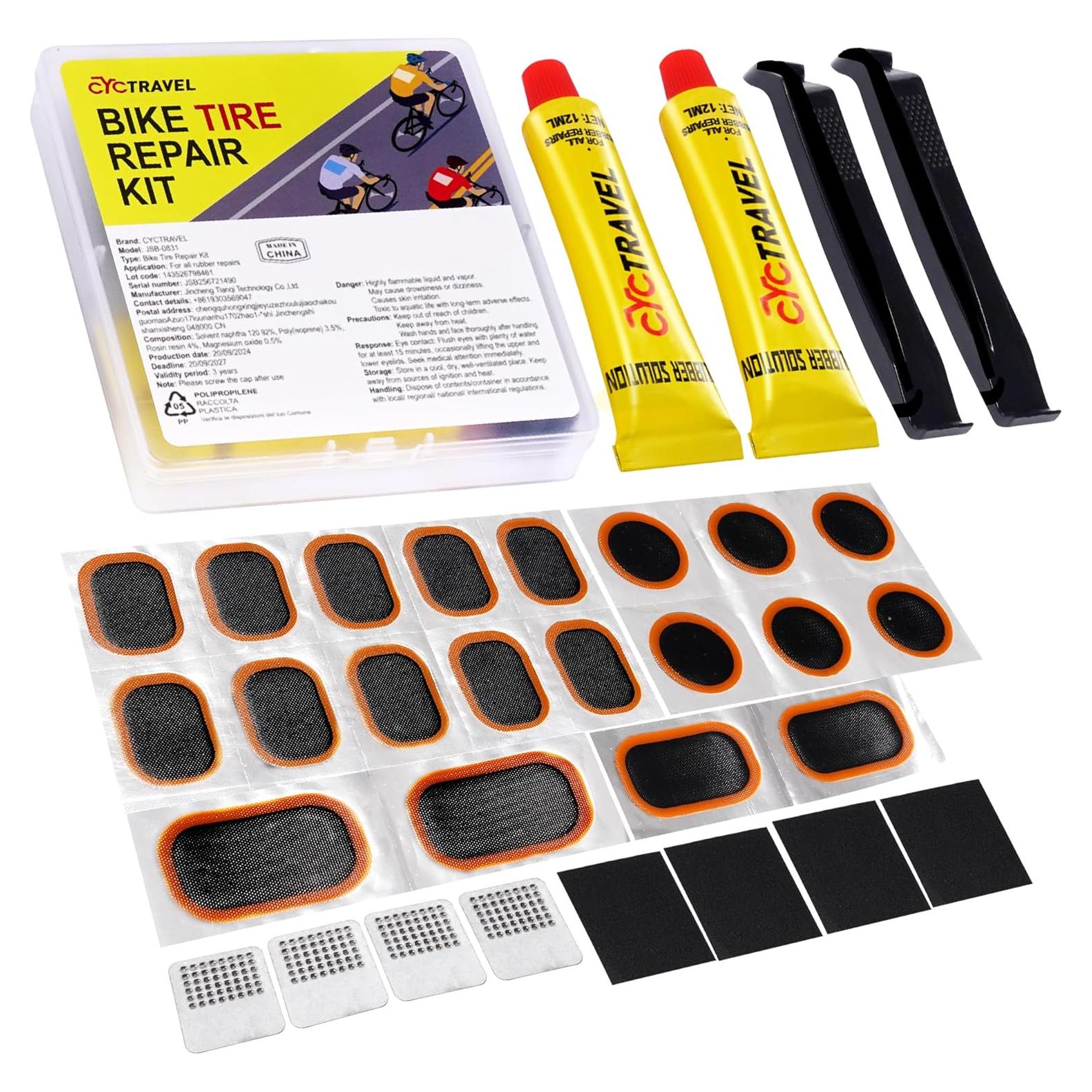 Kit de Reparación de Neumáticos de Bicicleta Cyctravel JSB-0831