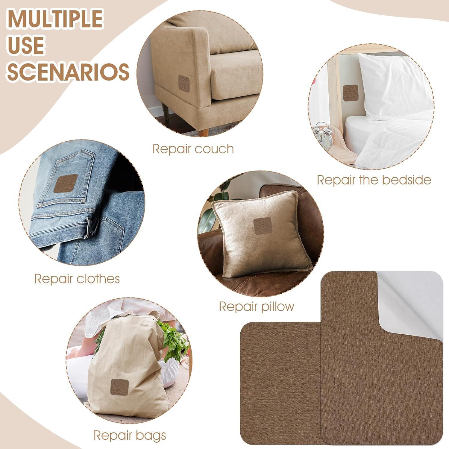 Kit de Parche Autoadhesivo Lusofie 28x20cm Lona Impermeable