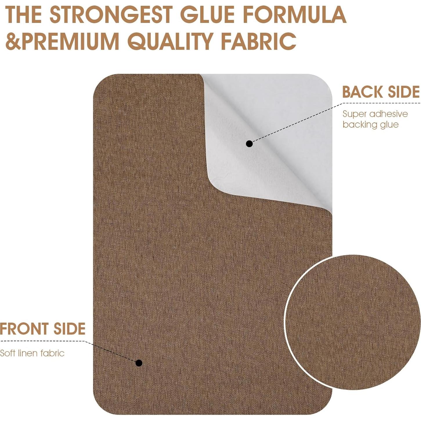 Kit de Parche Autoadhesivo Lusofie 28x20cm Lona Impermeable