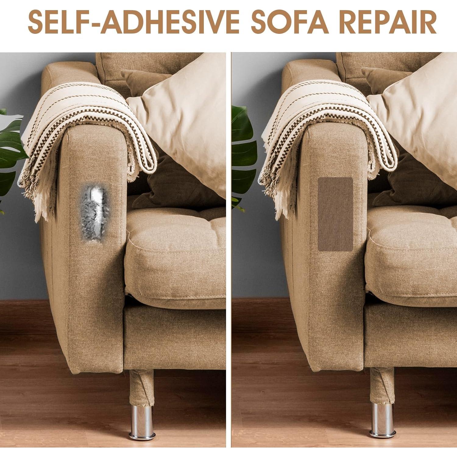 Kit de Parche Autoadhesivo Lusofie 28x20cm Lona Impermeable