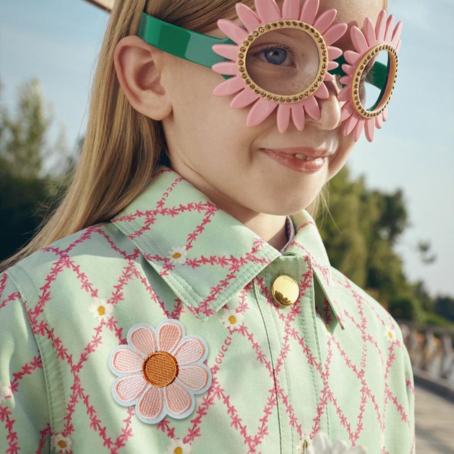 16 Piezas Parche Bordado ZESION para Ropa y Sombreros Amarillo