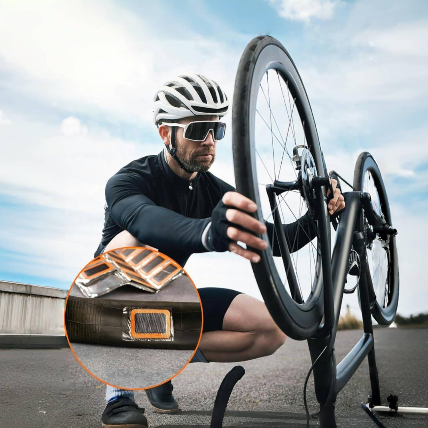 Kit de Reparación de Neumáticos de Bicicleta LECHI LC-004 - 39 Piezas