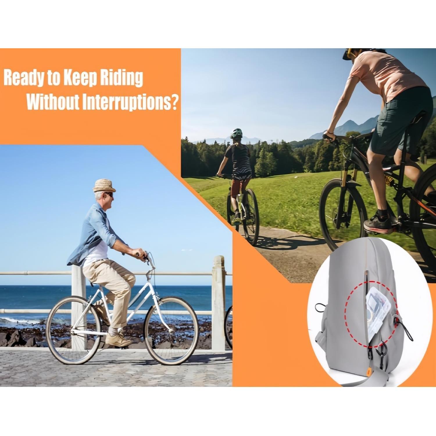 Kit de Reparación de Neumáticos de Bicicleta LECHI LC-004 - 39 Piezas