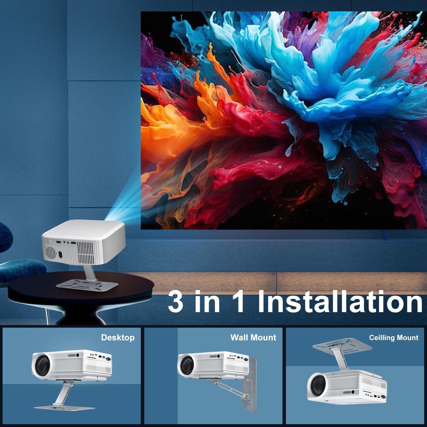 Soporte para Proyector Ajustable ZDSSY Plata 0.26 kg