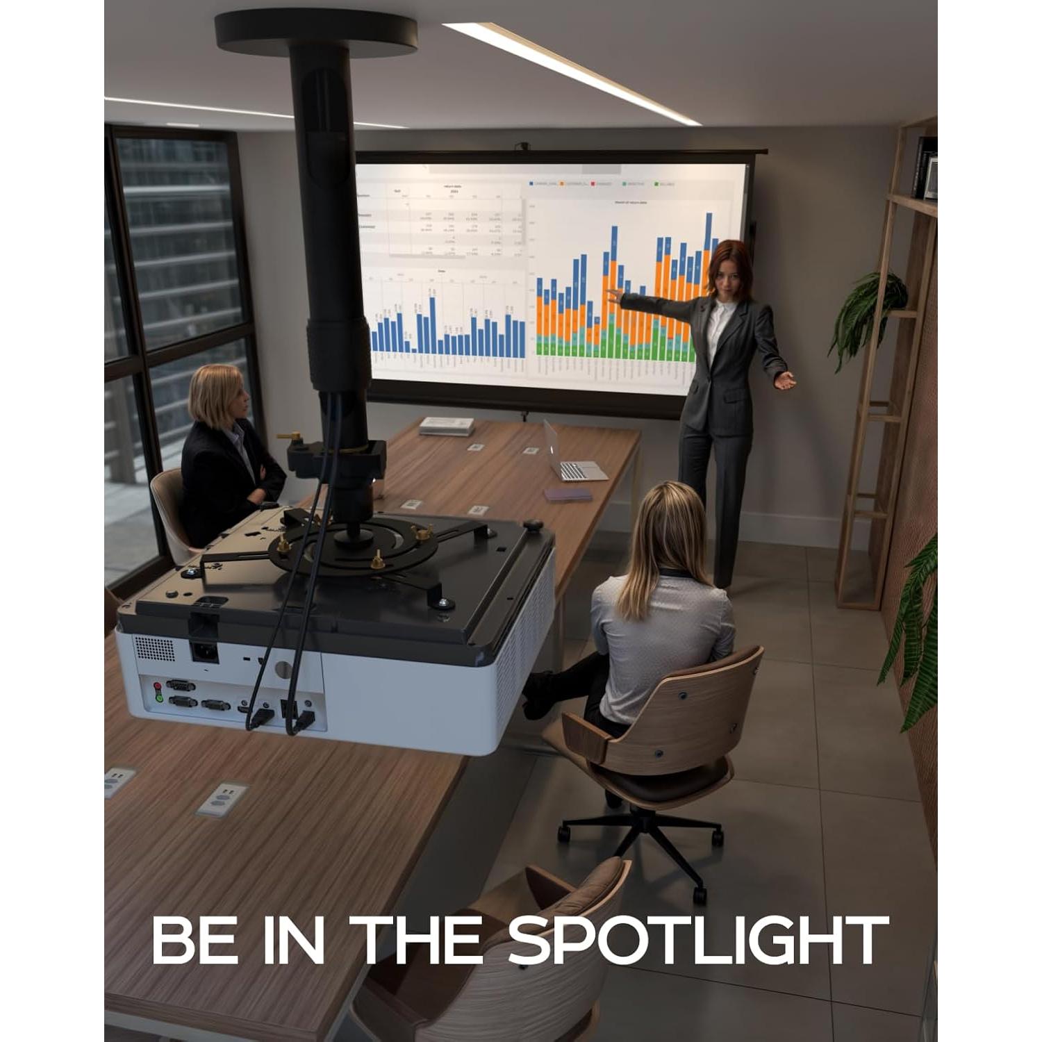 Soporte Universal para Proyector PropVue - Ajustable 35.1 a 53.3 cm