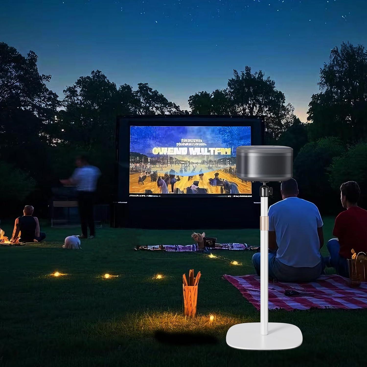 Soporte de Proyector de Piso Hocoder Ajustable 83.82-127 cm