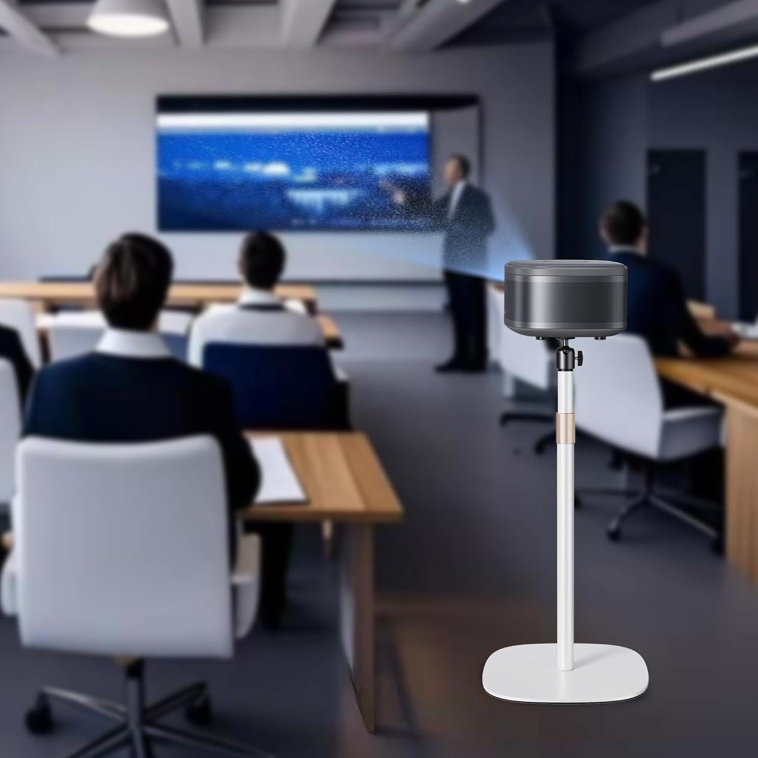 Soporte de Proyector de Piso Hocoder Ajustable 83.82-127 cm