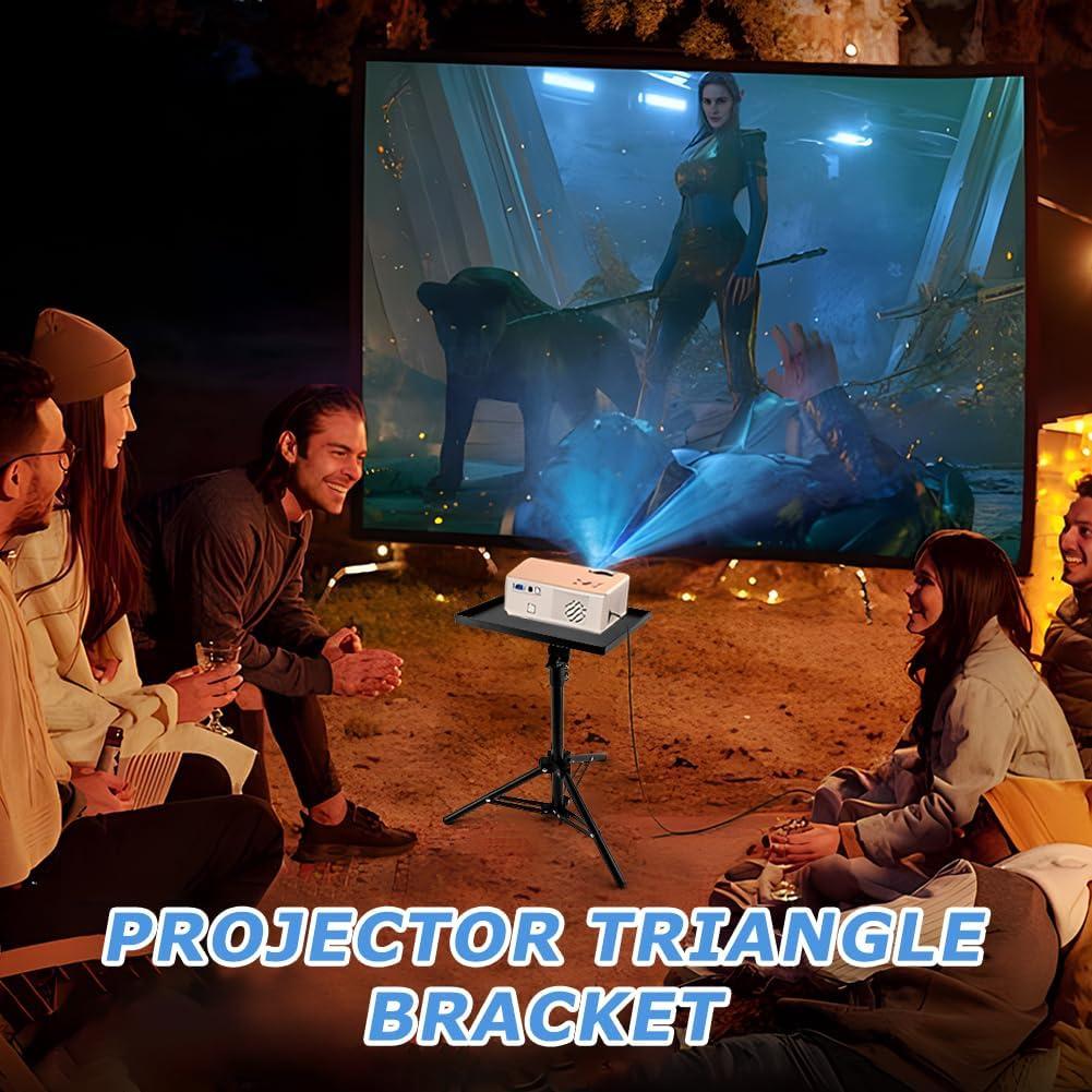 Soporte de trípode ajustable Ranjaner para proyector y laptop