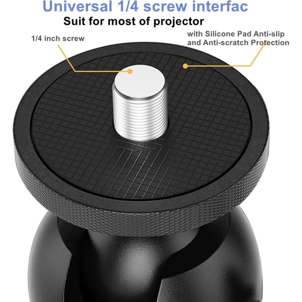 Soporte de Proyector Metálico Ajustable K229-S - Instalación Invisible