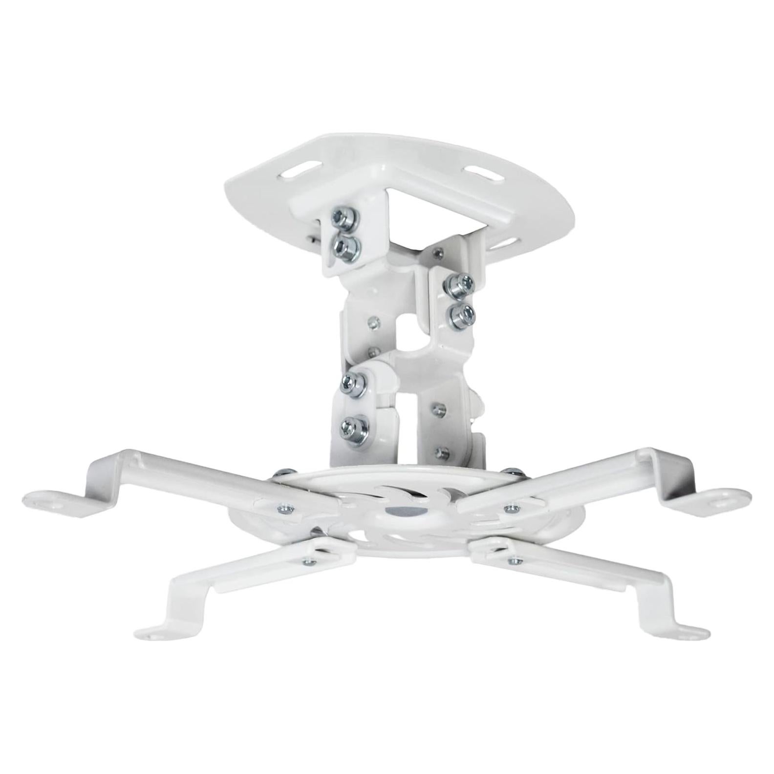 Soporte de Proyector de Techo VIVO MOUNT-VP01W Ajustable Blanco