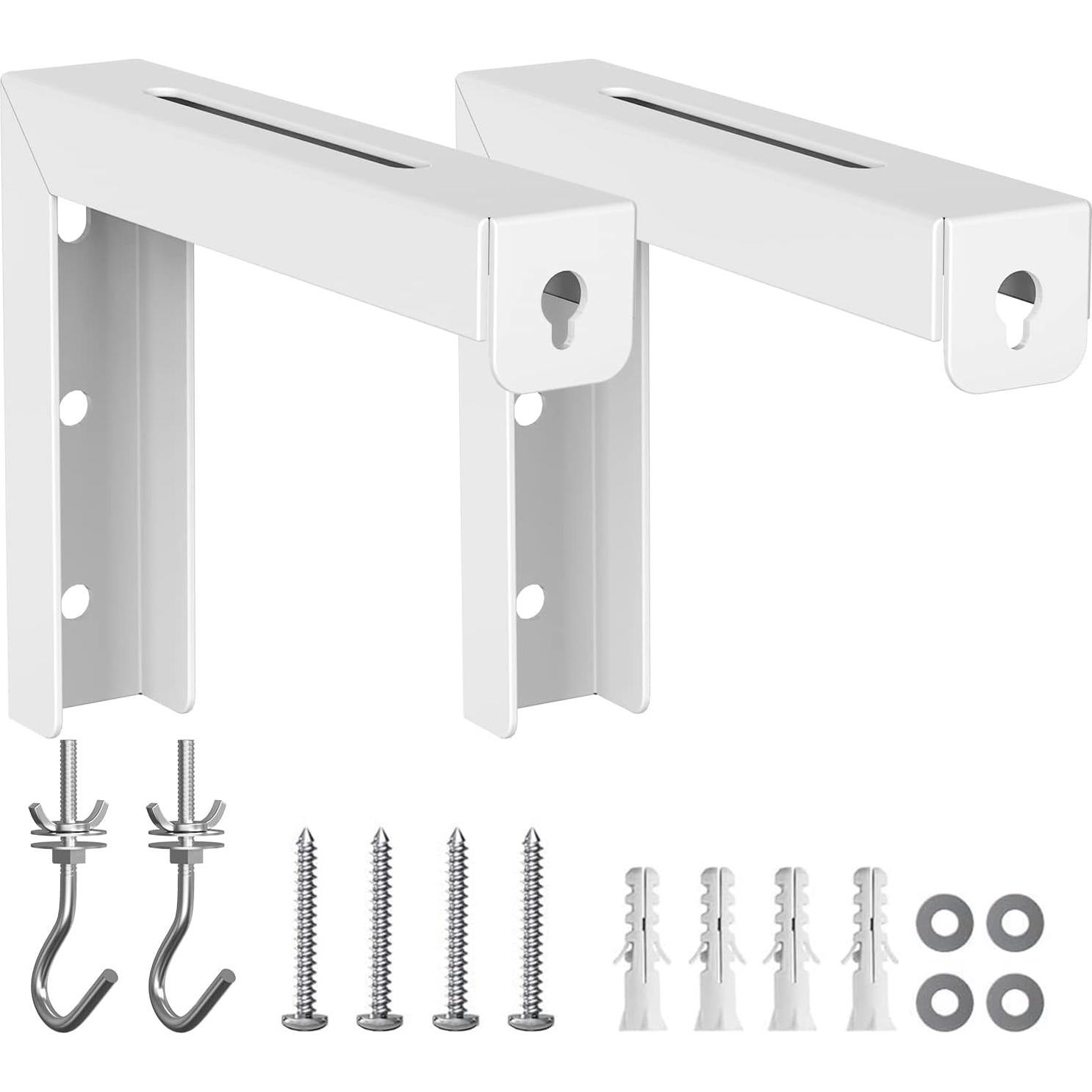 Soporte de Pantalla de Proyector WALI Universal Techo 6" Blanco