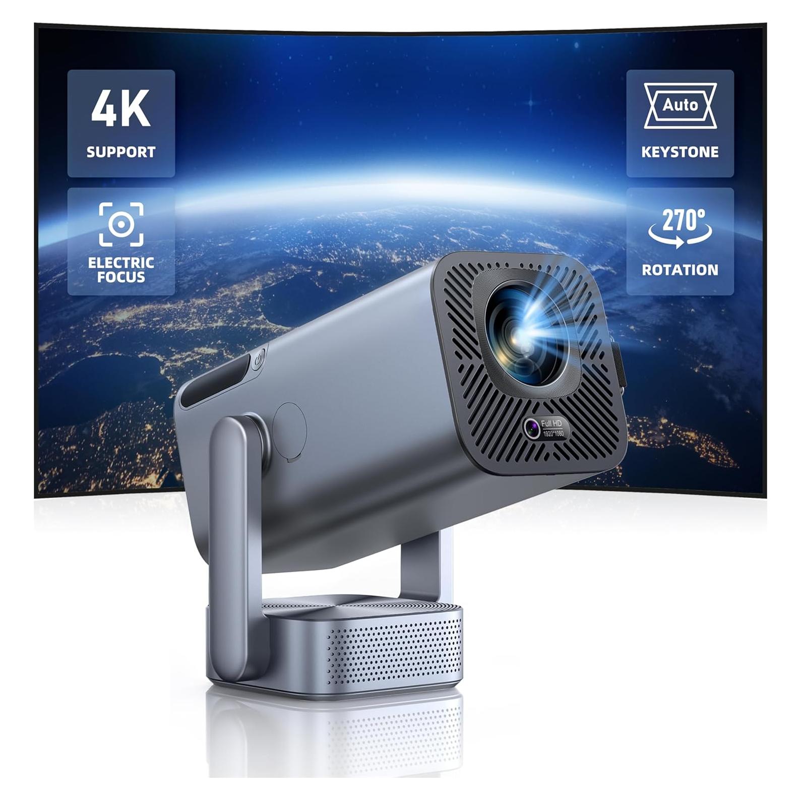 Proyector Portátil TOPTRO X8 Nativo 1080P WiFi Bluetooth