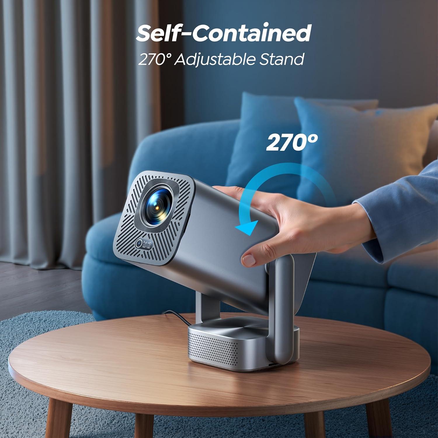 Proyector Portátil TOPTRO X8 Nativo 1080P WiFi Bluetooth