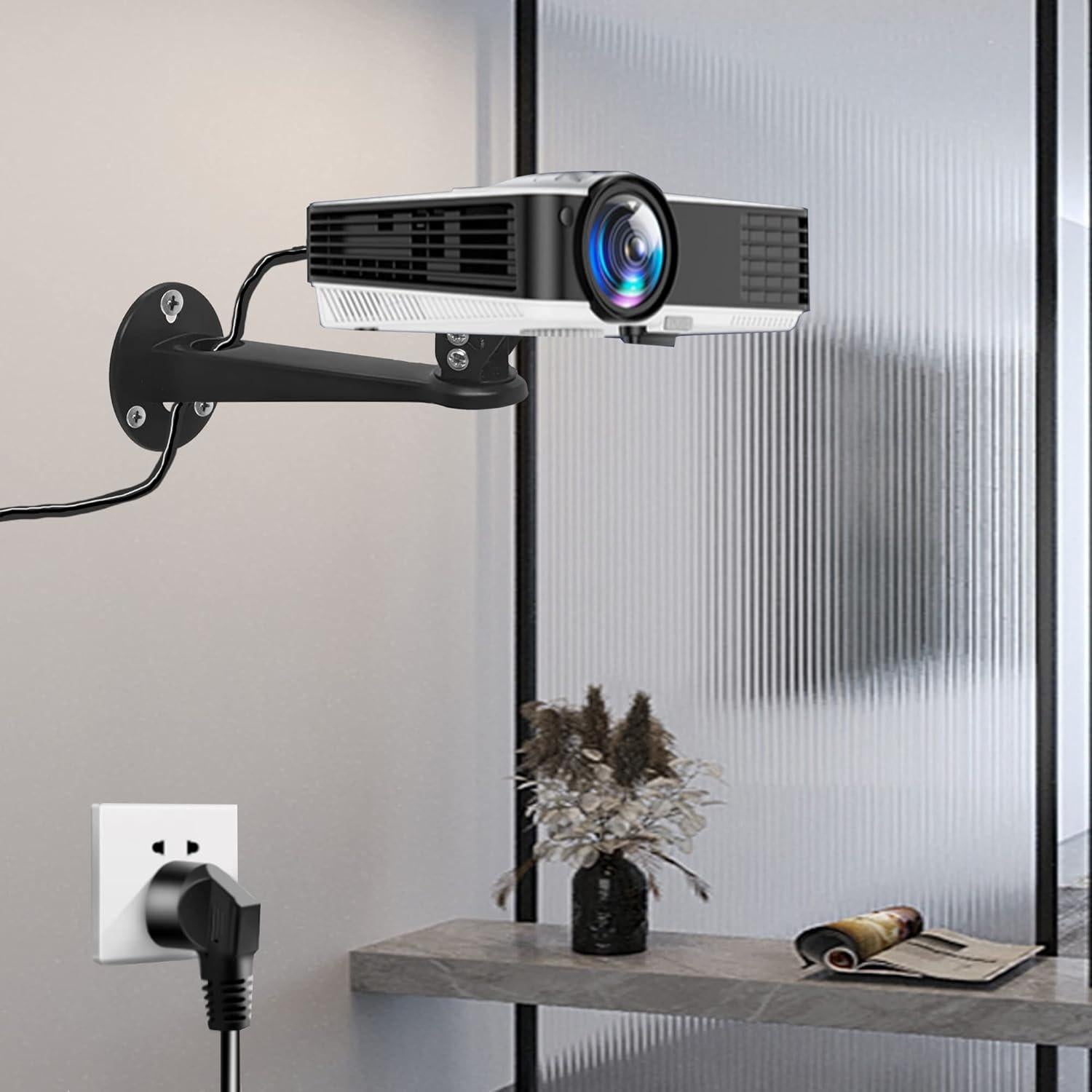 Soporte de Pared Ajustable 2-Be-Best para Proyector 20 cm 3.6 kg