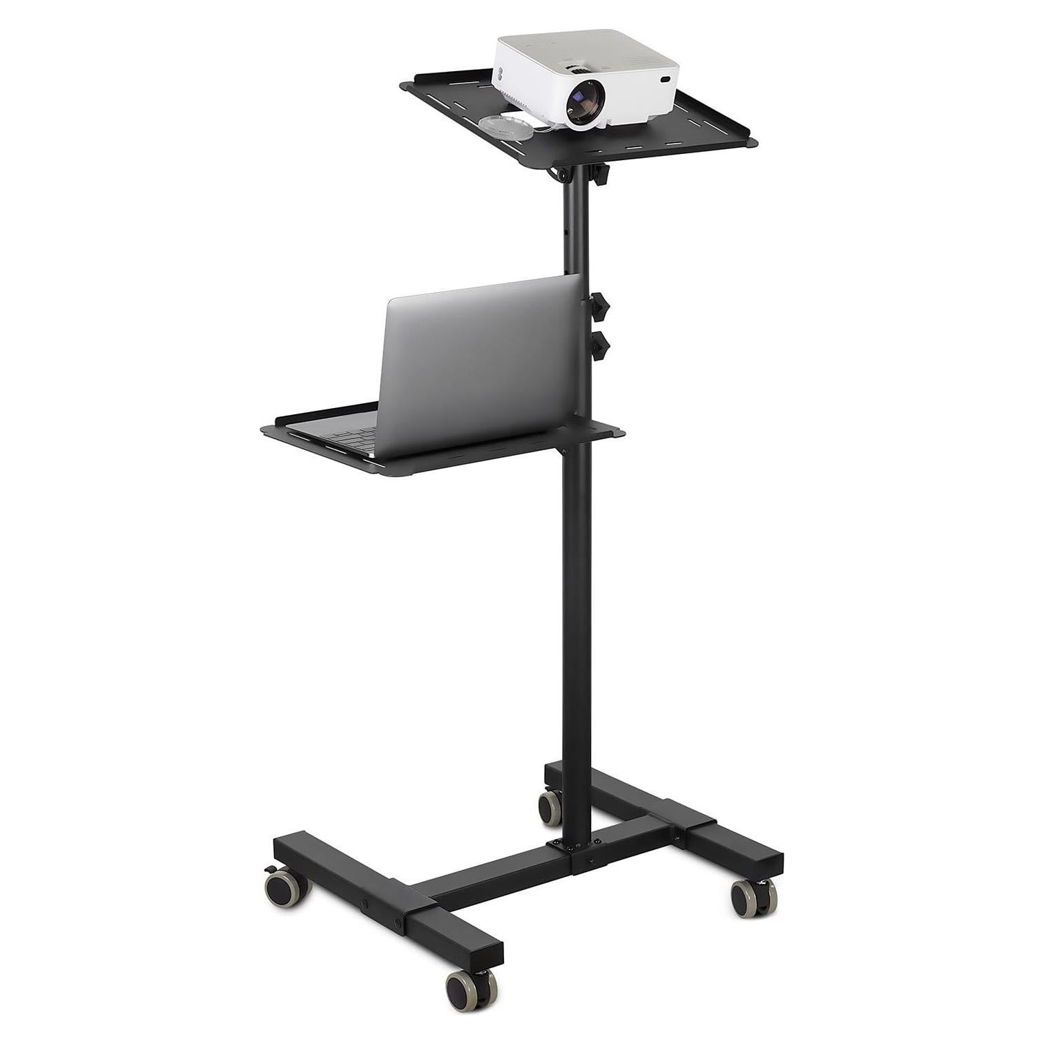 Soporte Móvil para Proyector y Laptop Mount-It! MI-7943, Altura Ajustable