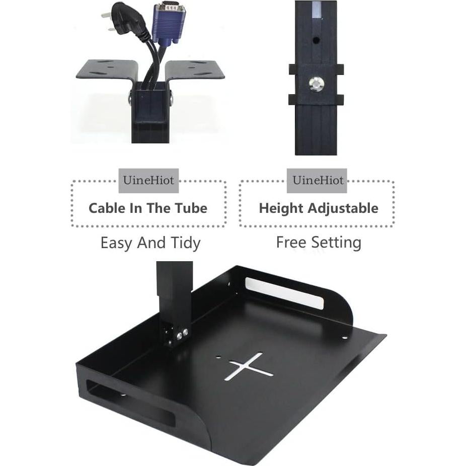 Soporte de Techo para Proyector UineHiot Ajustable 54-94 cm