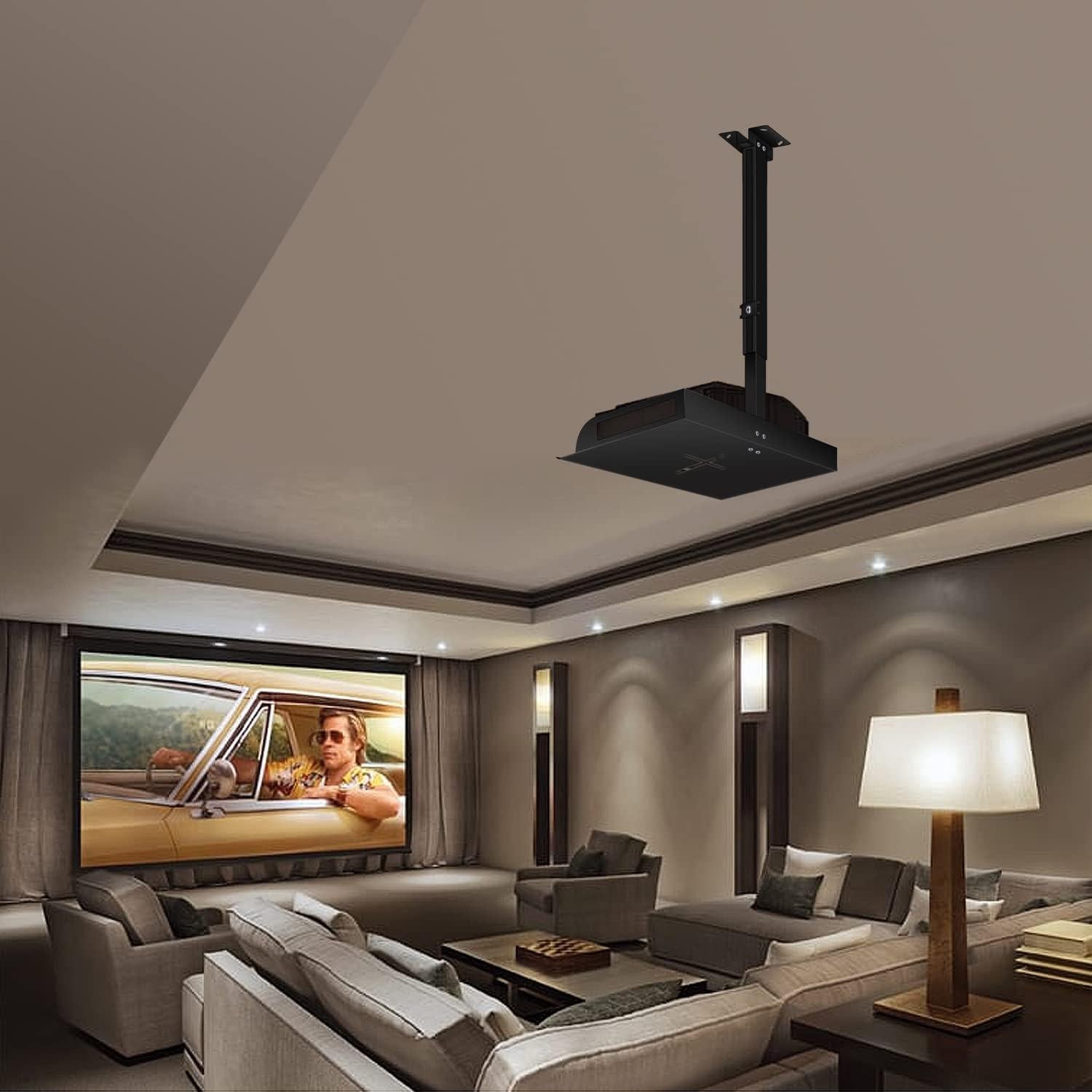 Soporte de Techo para Proyector UineHiot Ajustable 54-94 cm