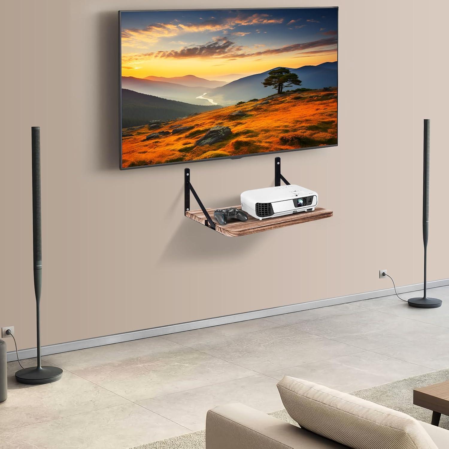 Estante Flotante para Proyector y Router BEARUT 41.1x27.9 cm