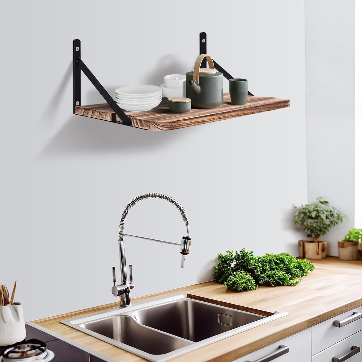 Estante Flotante para Proyector y Router BEARUT 41.1x27.9 cm