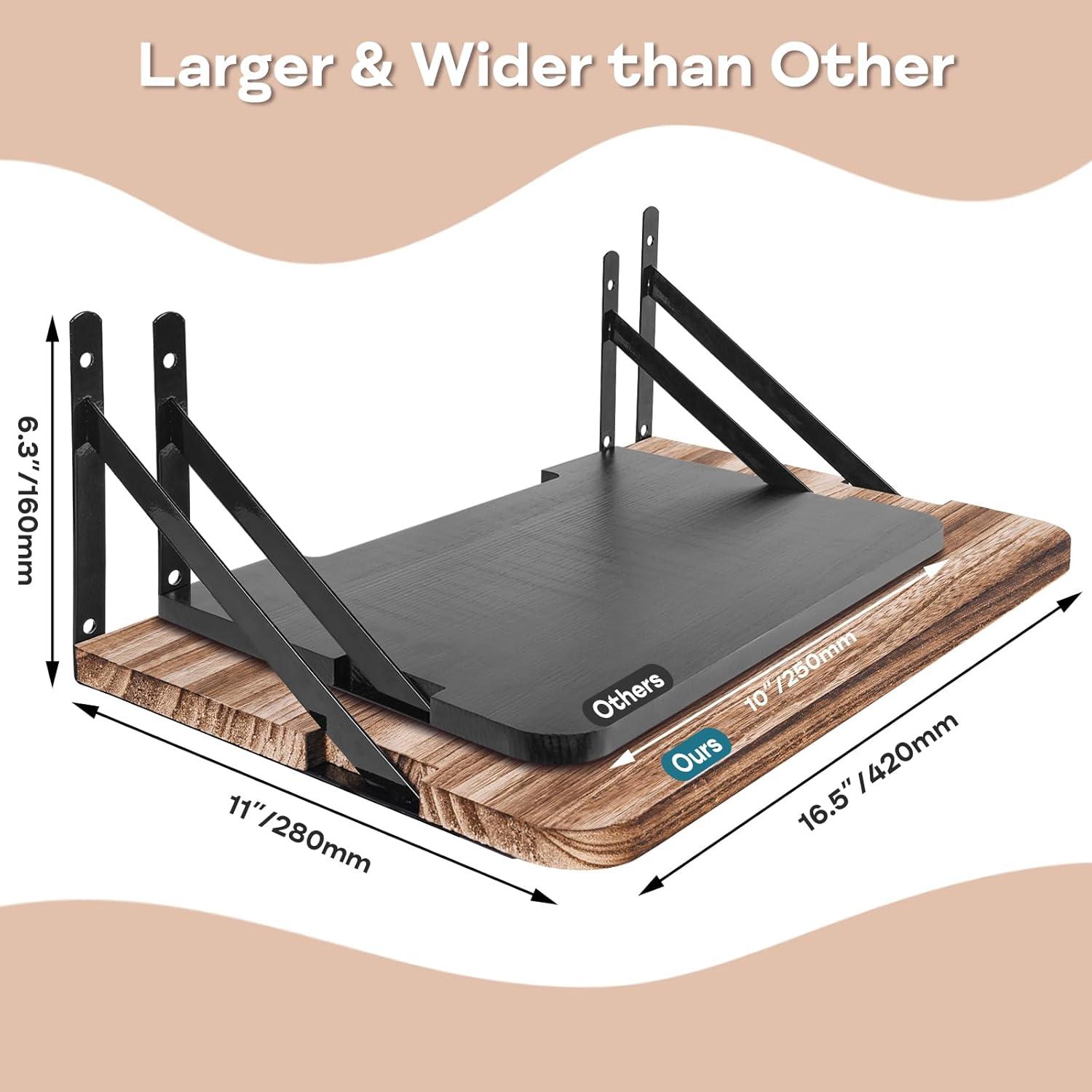 Estante Flotante para Proyector y Router BEARUT 41.1x27.9 cm