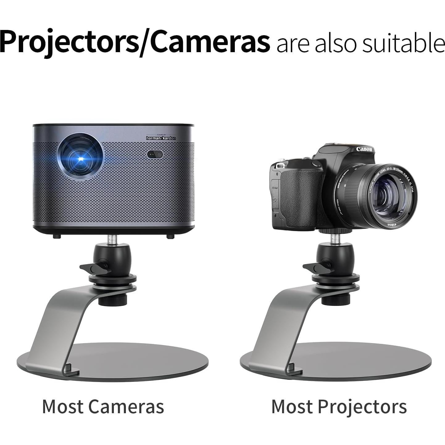 Soporte de Proyector Desmontable Aluminio High Accoustic 20.5x20cm