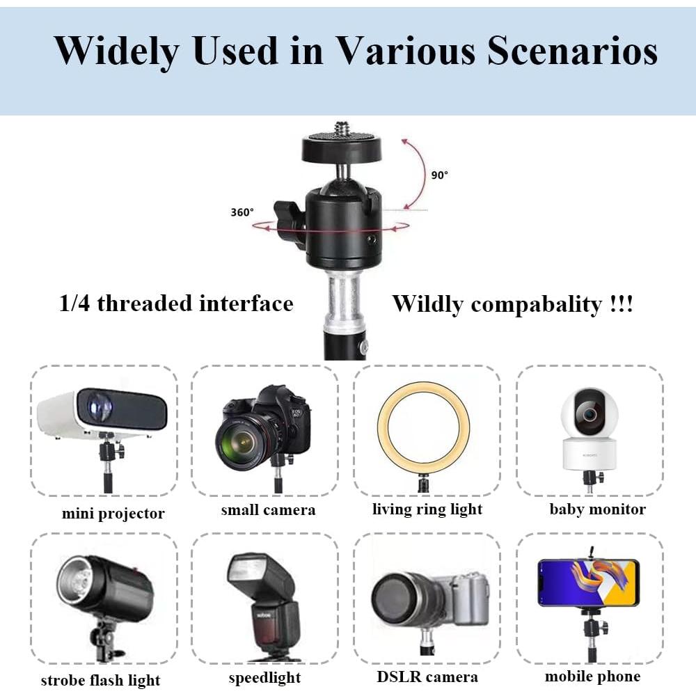 Soporte de Proyector Mini HANTAQ Ajustable 20-30cm 360°