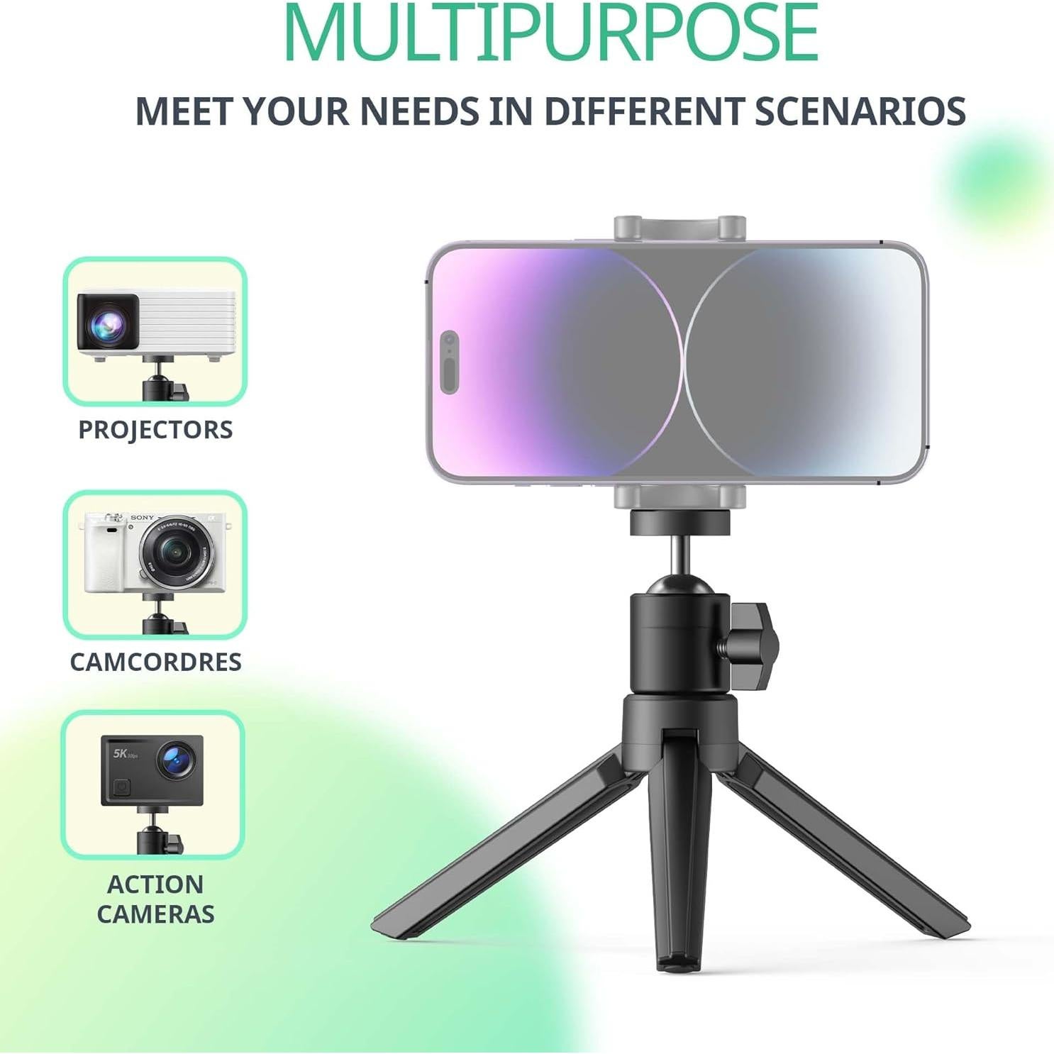 Trípode Mini Proyector YOTON YT10 - Soporte Rotativo 360°